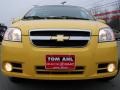 2009 Summer Yellow Chevrolet Aveo LT Sedan  photo #3