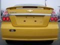 2009 Summer Yellow Chevrolet Aveo LT Sedan  photo #6