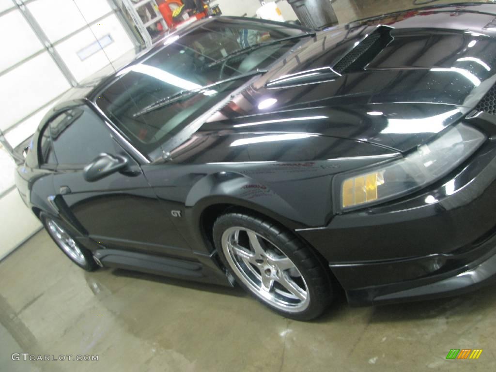 2001 Mustang Roush Stage 1 Coupe - Black / Dark Charcoal photo #24