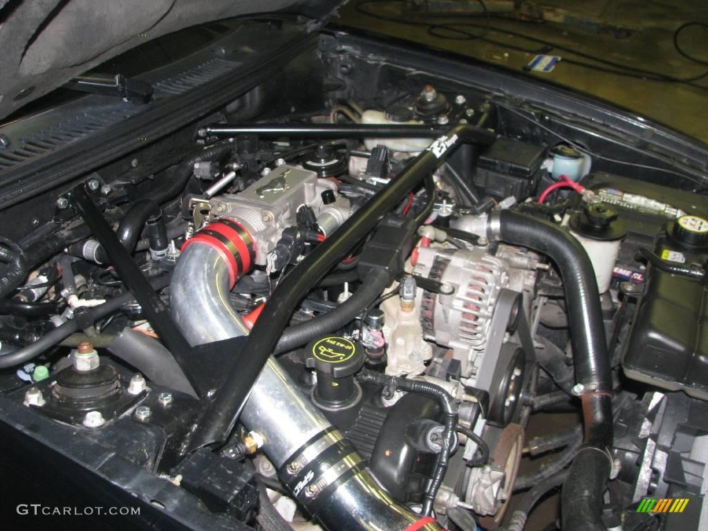2001 Mustang Roush Stage 1 Coupe - Black / Dark Charcoal photo #39