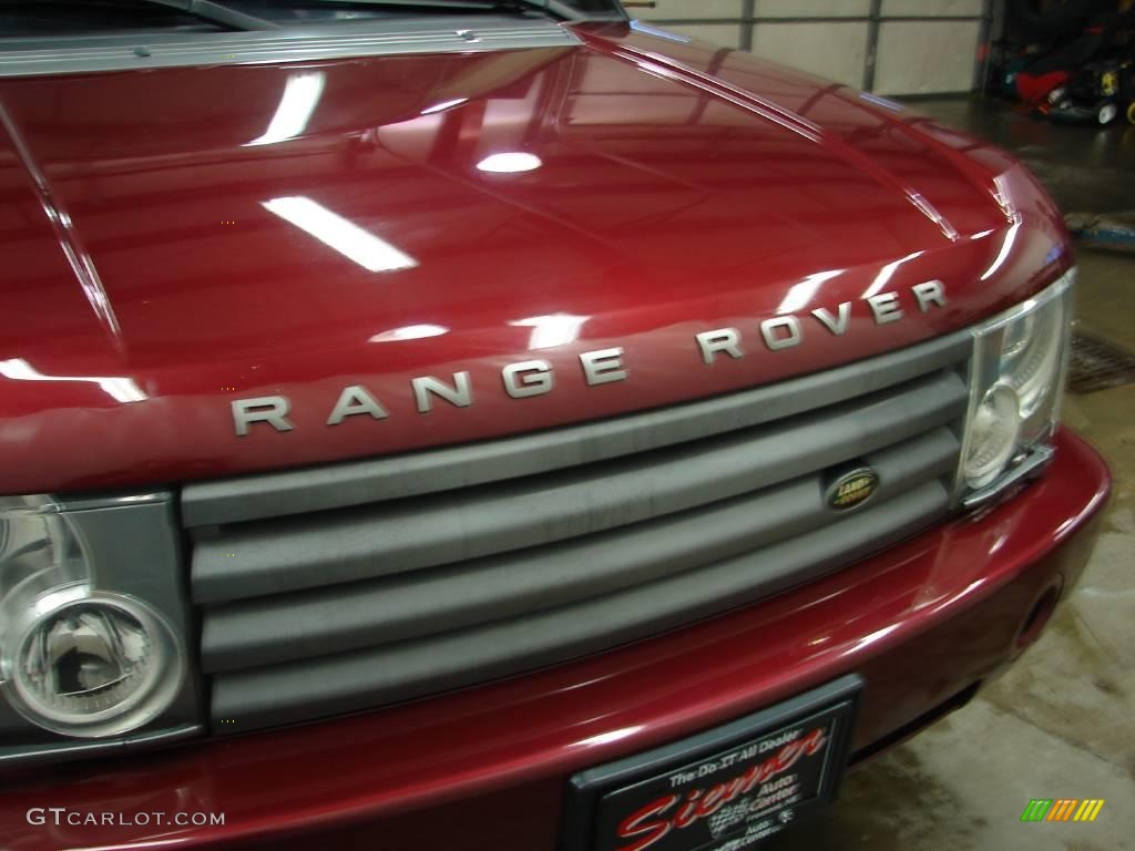 2005 Range Rover HSE - Alveston Red Mica / Sand/Jet photo #14