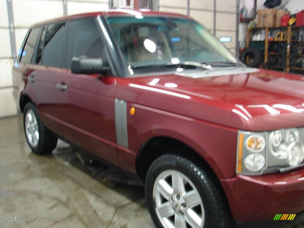 2005 Range Rover HSE - Alveston Red Mica / Sand/Jet photo #15