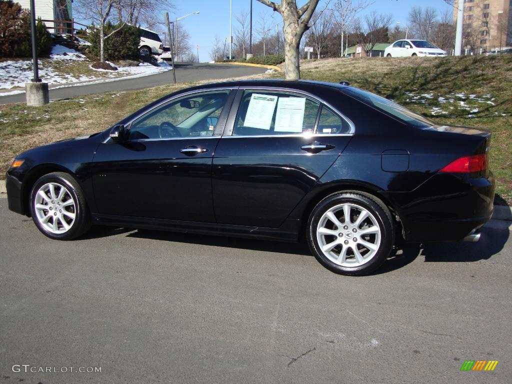 2006 TSX Sedan - Nighthawk Black Pearl / Ebony Black photo #2