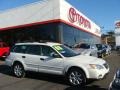 2008 Satin White Pearl Subaru Outback 2.5i Wagon  photo #1