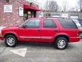 2001 Victory Red Chevrolet Blazer LS 4x4  photo #2