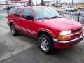 2001 Victory Red Chevrolet Blazer LS 4x4  photo #7