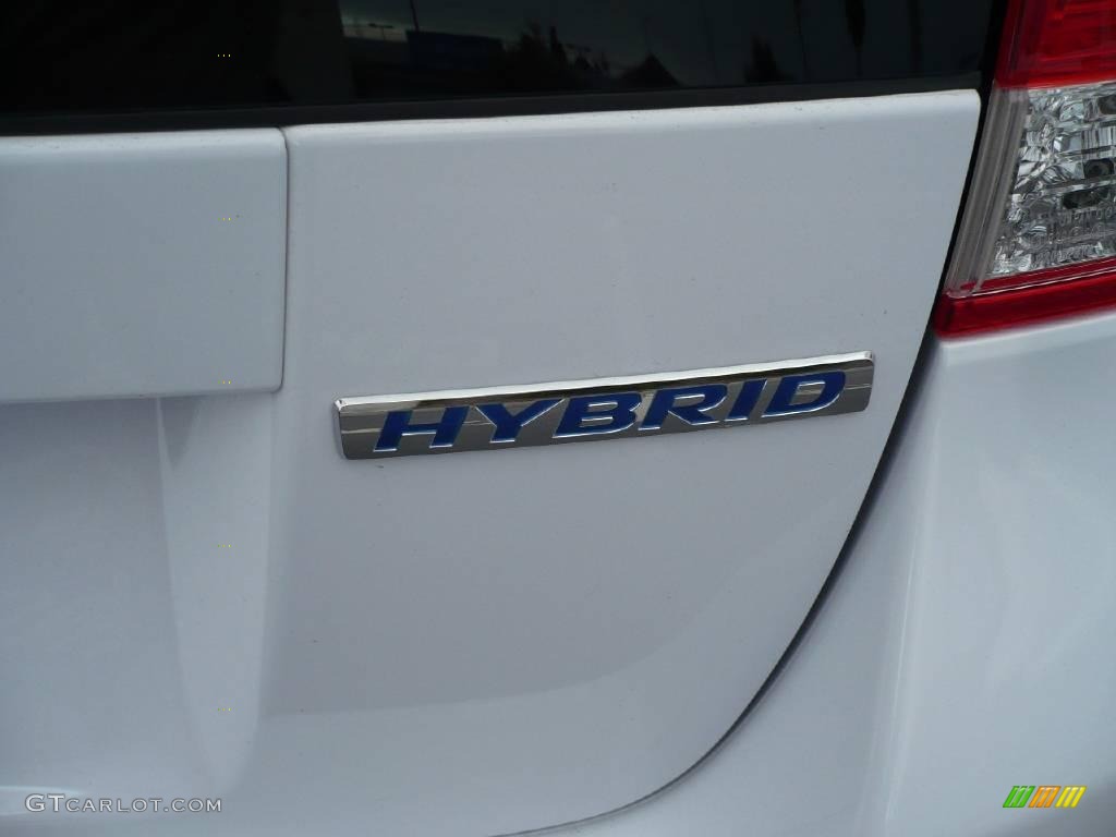 2010 Insight Hybrid EX Navigation - Spectrum White Pearl / Gray photo #18