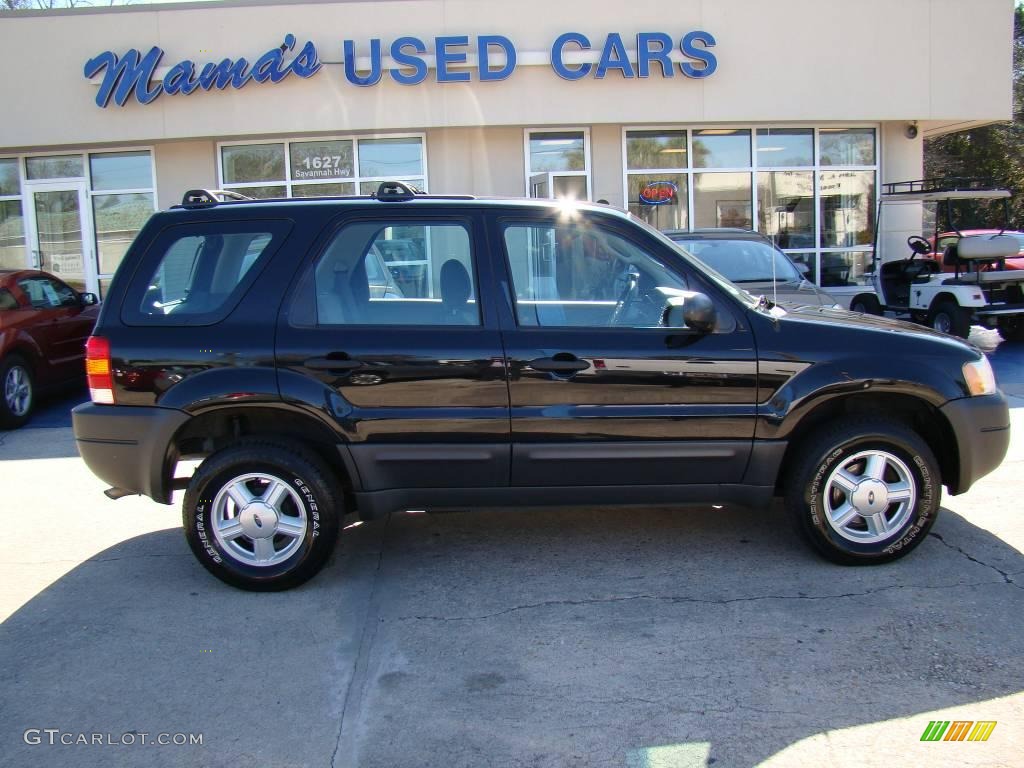 Black Clearcoat Ford Escape