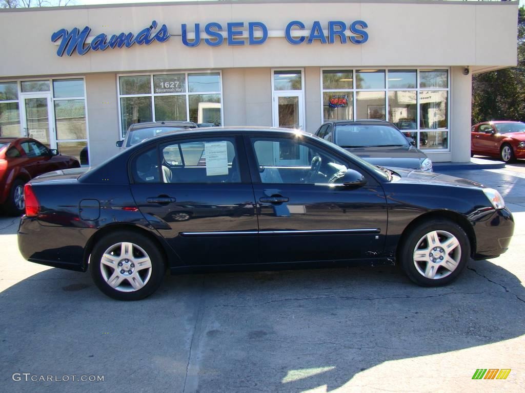 2006 Malibu LT V6 Sedan - Black / Titanium Gray photo #1