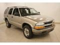 2002 Light Pewter Metallic Chevrolet Blazer LS 4x4  photo #1