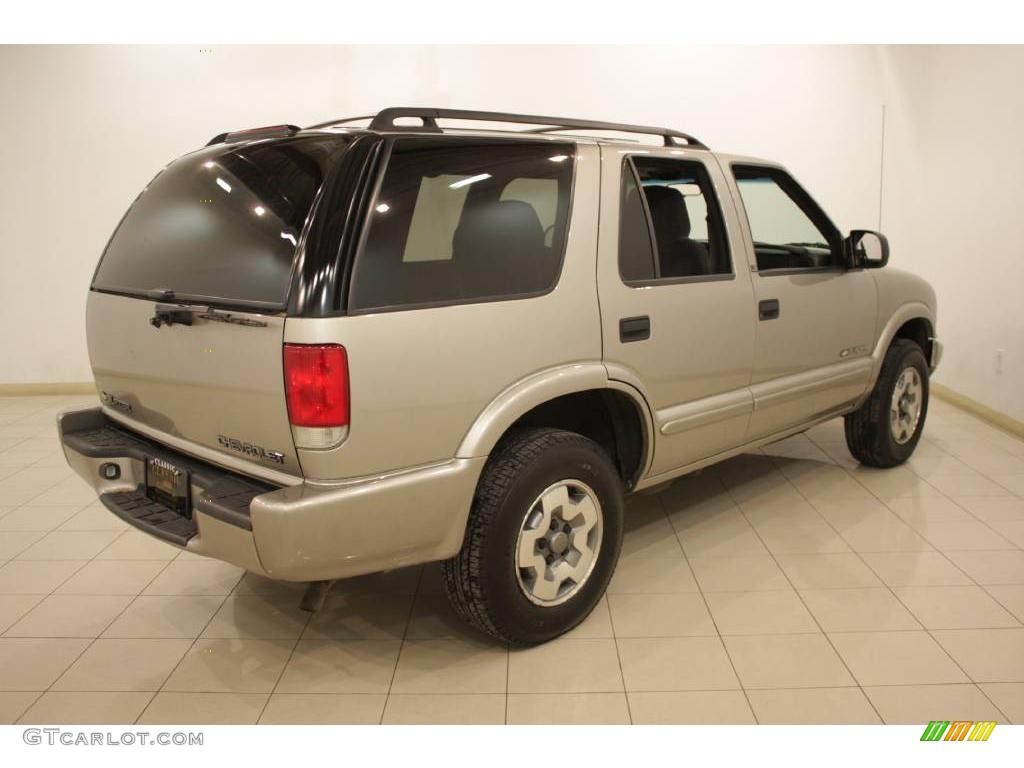 2002 Blazer LS 4x4 - Light Pewter Metallic / Graphite photo #6