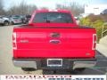 2010 Vermillion Red Ford F150 XLT SuperCab 4x4  photo #7