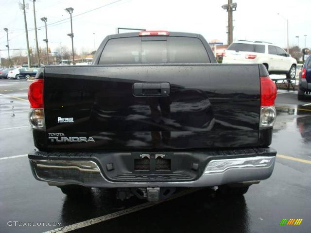 2007 Tundra SR5 TRD Double Cab - Black / Red Rock photo #5