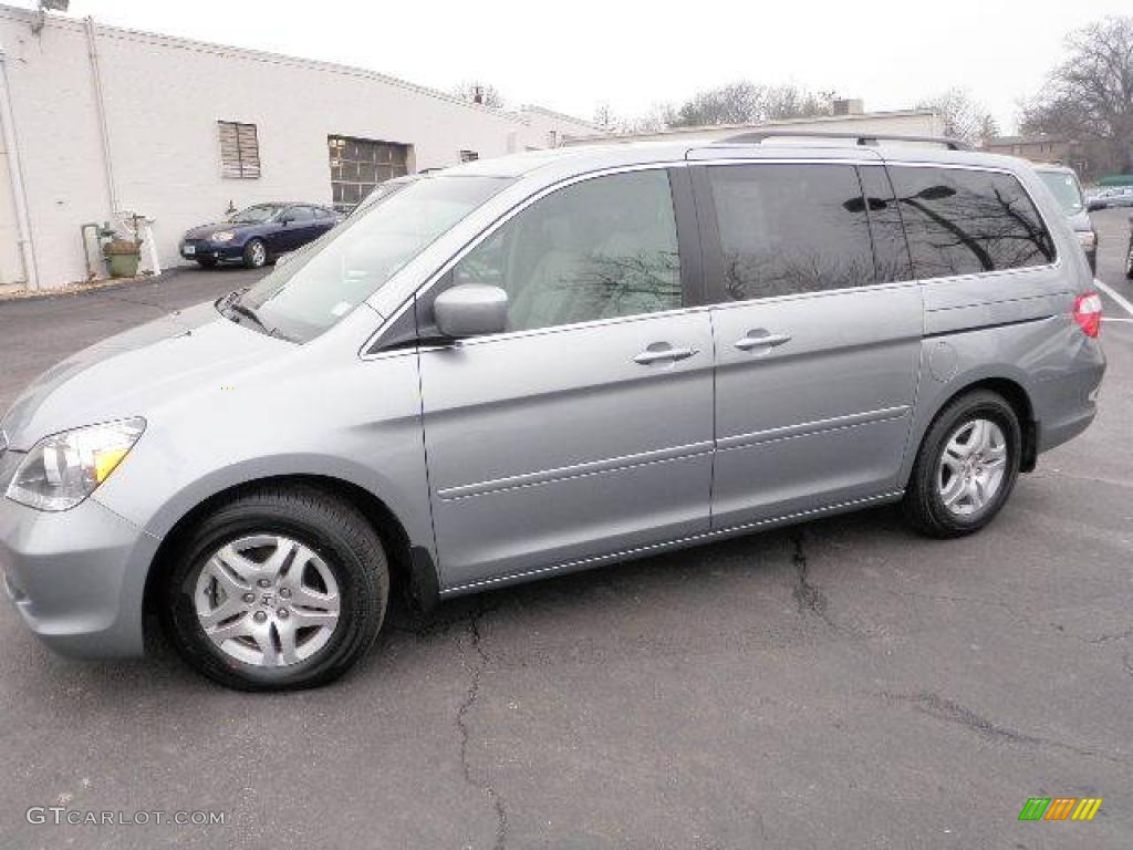 2007 Odyssey EX-L - Silver Pearl Metallic / Olive photo #1