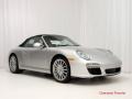 2010 Arctic Silver Metallic Porsche 911 Carrera Cabriolet  photo #3