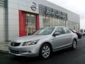 2008 Alabaster Silver Metallic Honda Accord EX-L V6 Sedan  photo #1