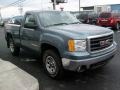 2008 Stealth Gray Metallic GMC Sierra 1500 Regular Cab 4x4  photo #7