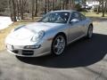 2005 Arctic Silver Metallic Porsche 911 Carrera Coupe  photo #1