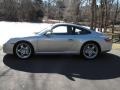 2005 Arctic Silver Metallic Porsche 911 Carrera Coupe  photo #3