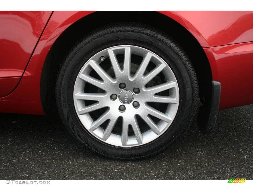 2006 A6 3.2 quattro Sedan - Canyon Red Pearl / Beige photo #10