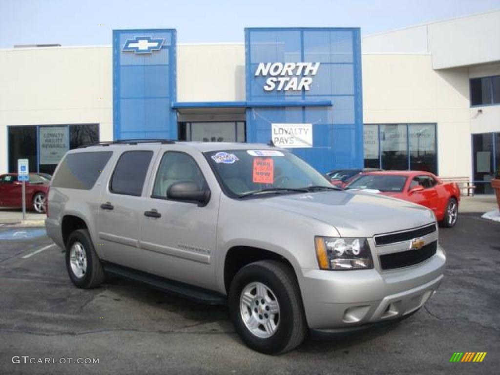 Silver Birch Metallic Chevrolet Suburban