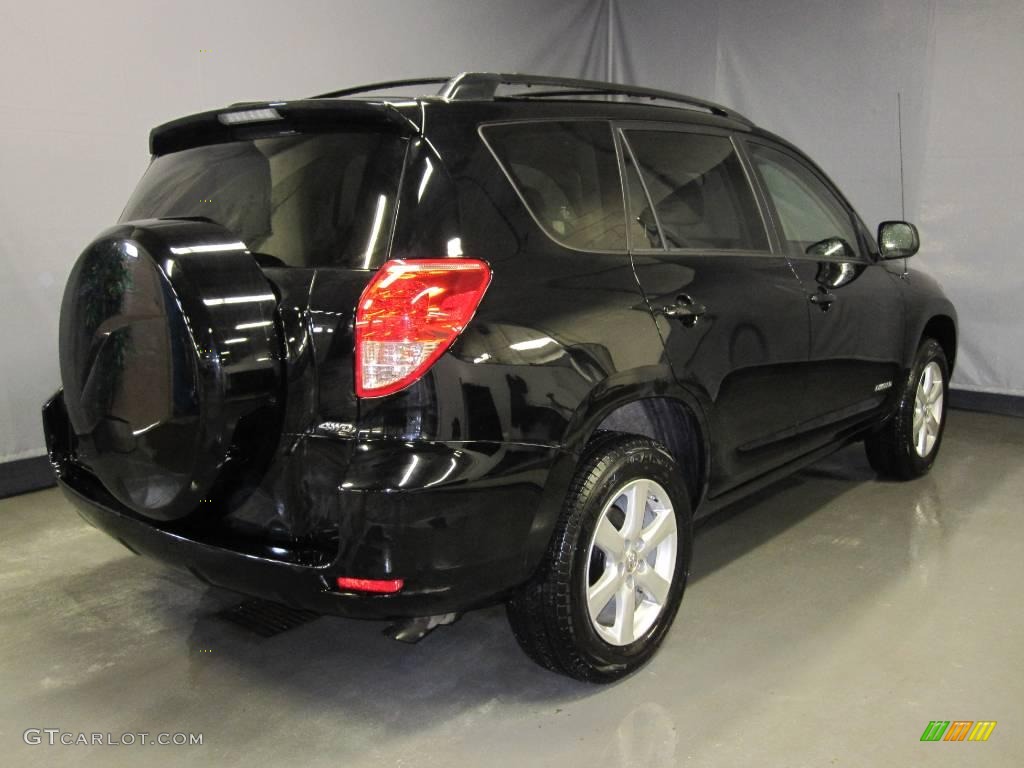 2008 RAV4 Limited 4WD - Black / Taupe photo #3