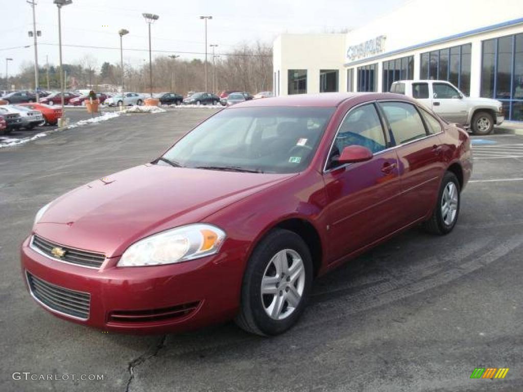 2006 Impala LS - Sport Red Metallic / Gray photo #7