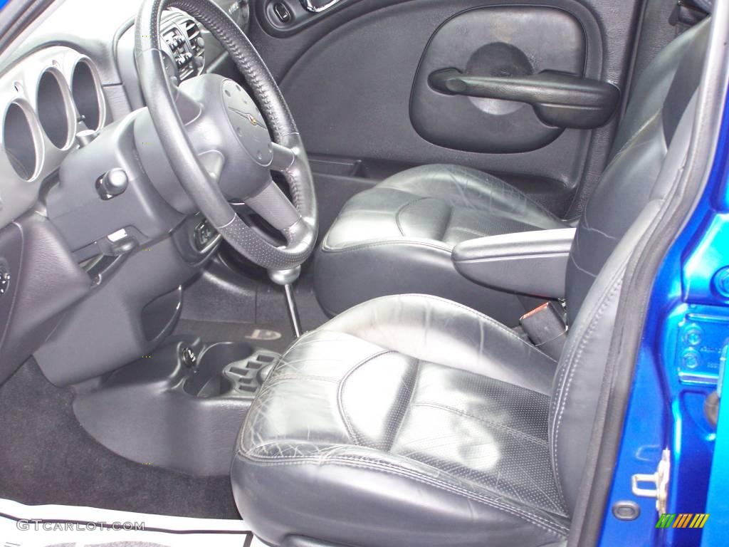 2003 PT Cruiser GT - Electric Blue Pearl / Dark Slate Gray photo #10