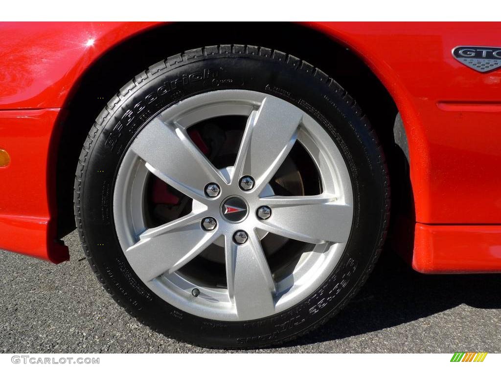 2006 GTO Coupe - Torrid Red / Black photo #18