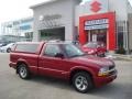 Dark Cherry Red Metallic 1999 Chevrolet S10 LS Regular Cab