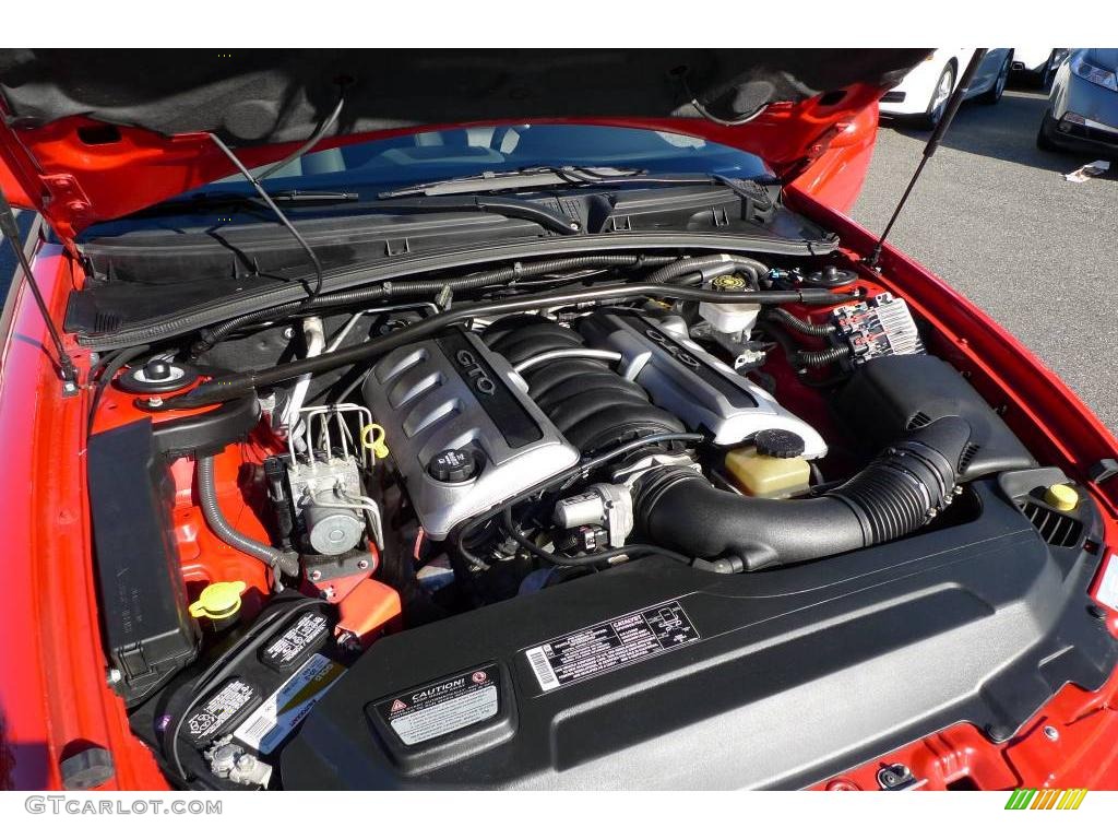 2006 GTO Coupe - Torrid Red / Black photo #20