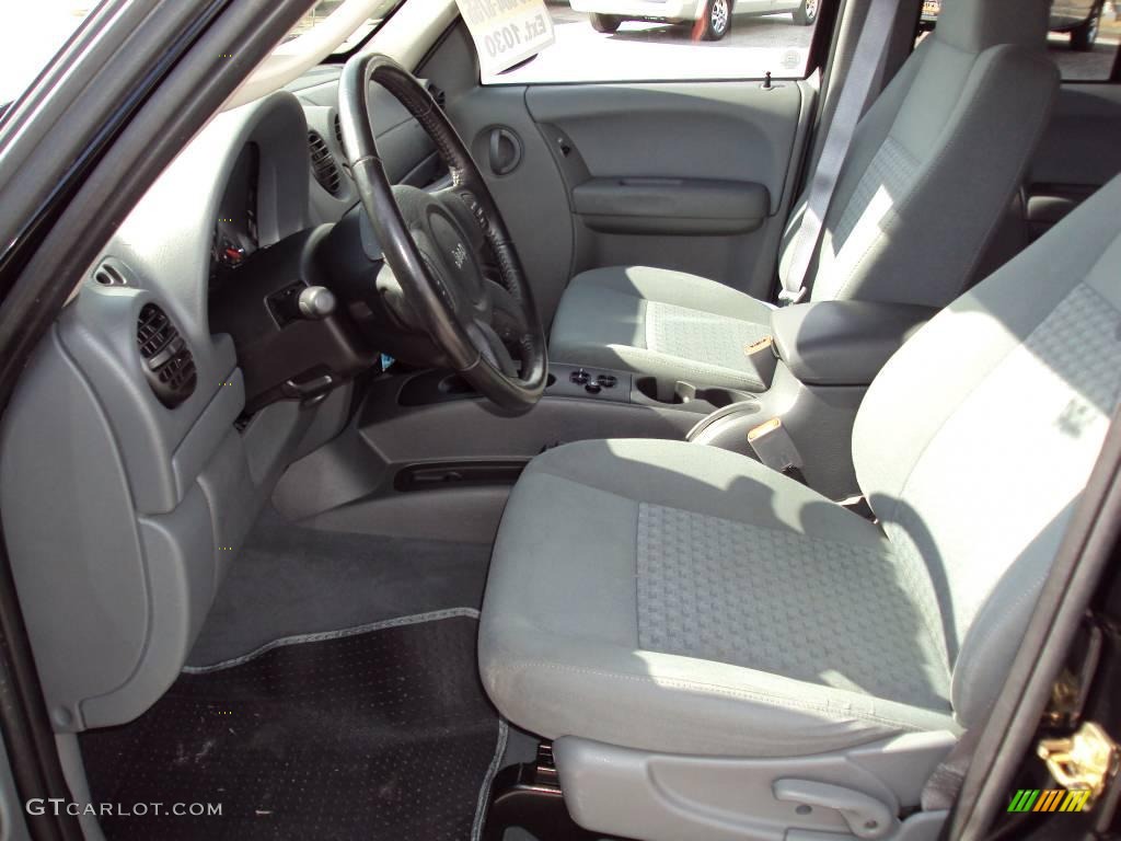 2006 Liberty Sport - Black / Medium Slate Gray photo #4