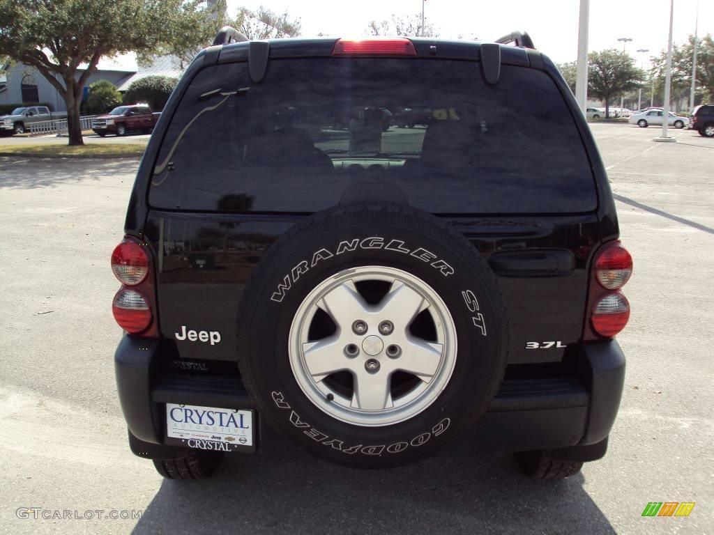 2006 Liberty Sport - Black / Medium Slate Gray photo #8