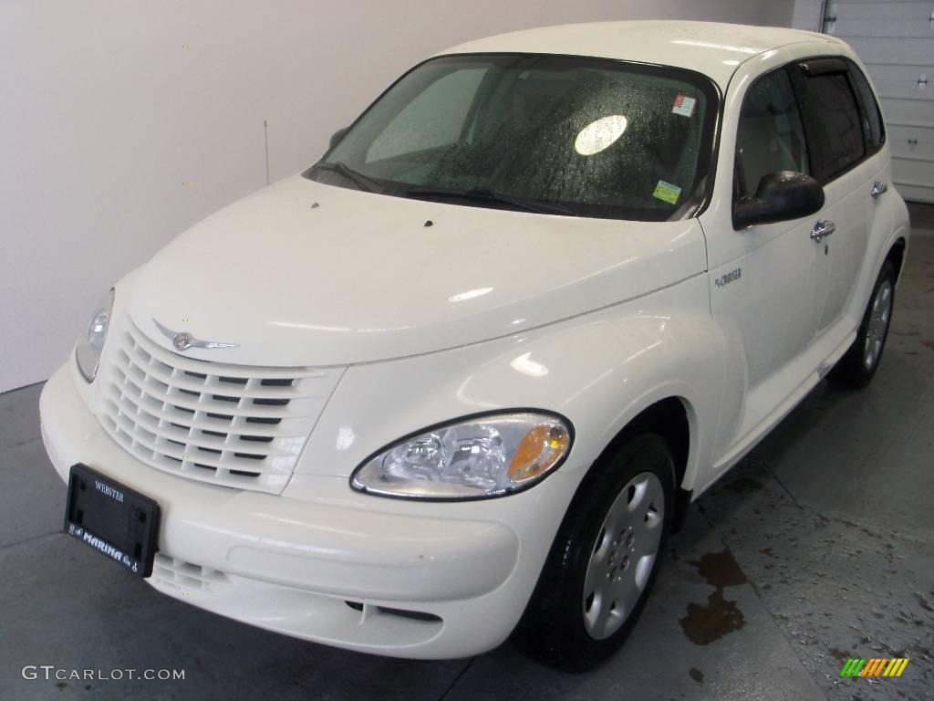 Cool Vanilla White Chrysler PT Cruiser