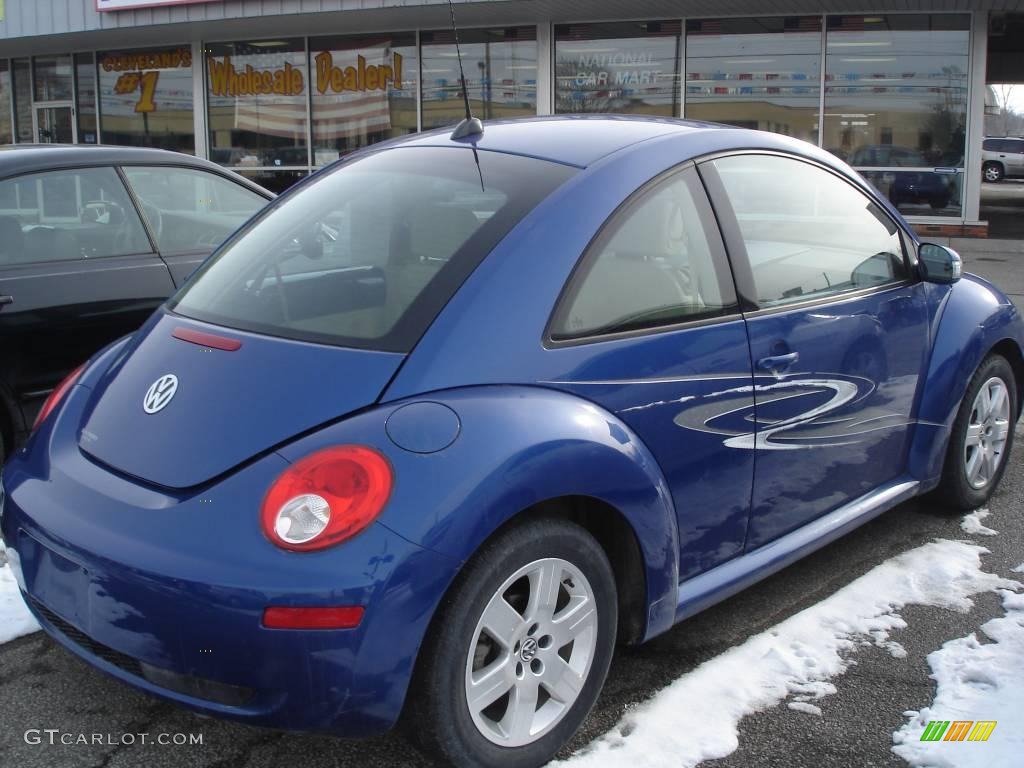 2007 New Beetle 2.5 Coupe - Shadow Blue / Cream photo #3