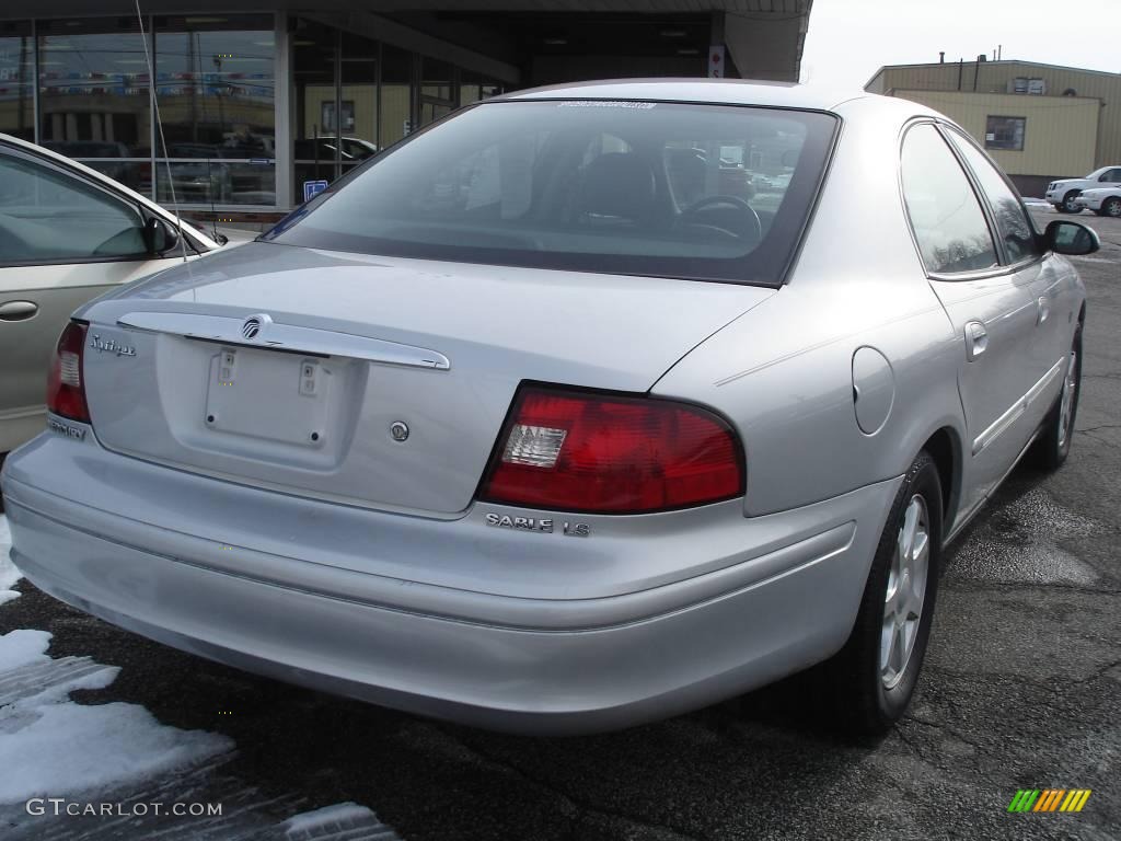 2003 Sable LS Premium Sedan - Silver Frost Metallic / Dark Charcoal photo #4