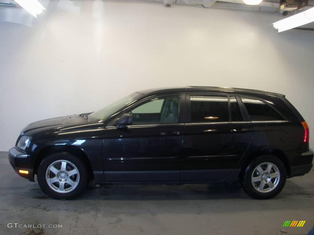 2006 Pacifica Touring AWD - Brilliant Black / Light Taupe photo #7
