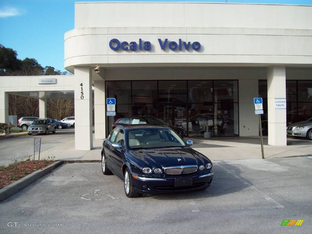 Indigo Blue Metallic Jaguar X-Type