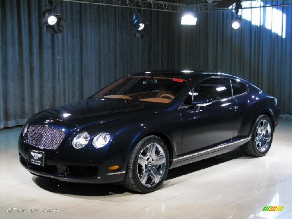 Dark Sapphire Bentley Continental GT