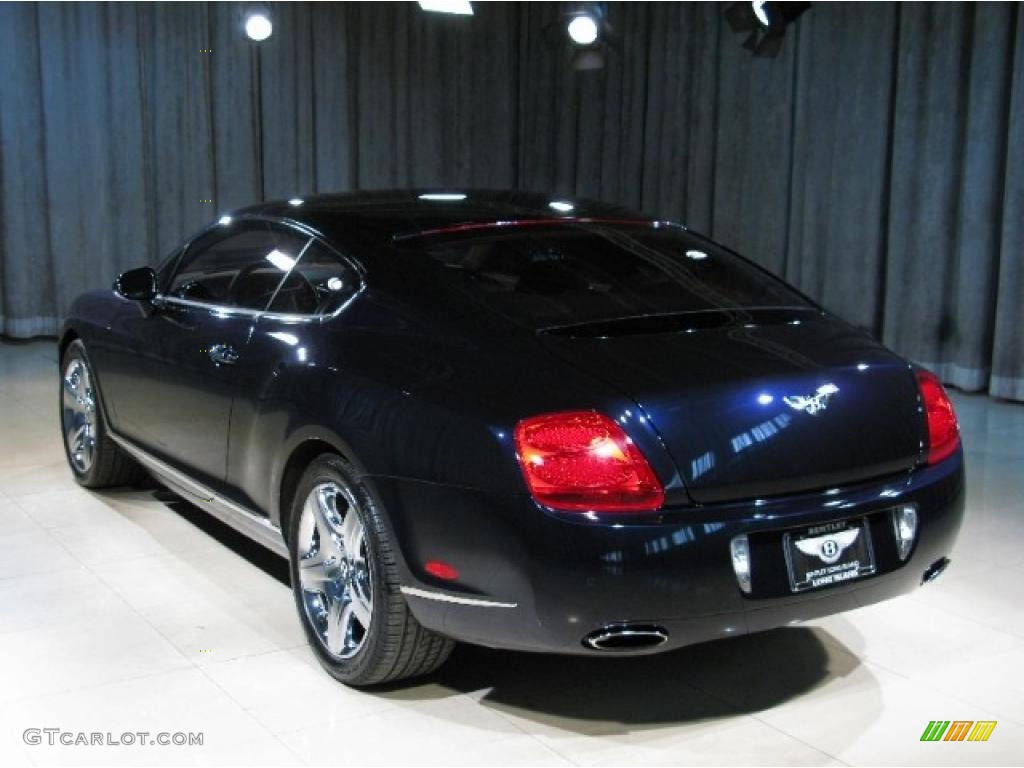 2005 Continental GT  - Dark Sapphire / Saddle photo #2
