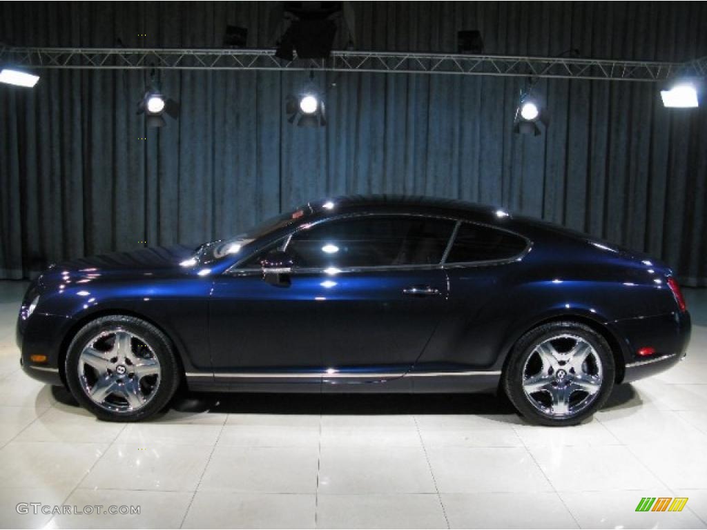2005 Continental GT  - Dark Sapphire / Saddle photo #17