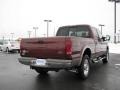 2007 Dark Toreador Red Metallic Ford F250 Super Duty King Ranch Crew Cab 4x4  photo #6