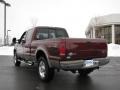 2007 Dark Toreador Red Metallic Ford F250 Super Duty King Ranch Crew Cab 4x4  photo #7