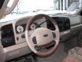 2007 Dark Toreador Red Metallic Ford F250 Super Duty King Ranch Crew Cab 4x4  photo #14