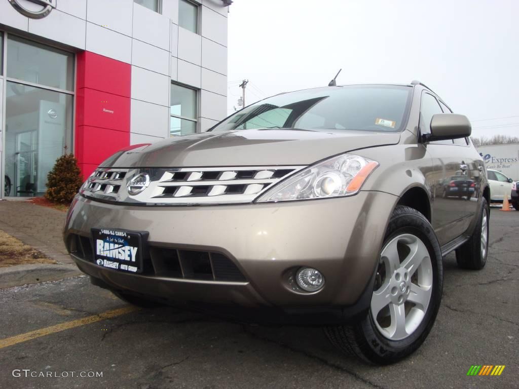 2004 Murano SL AWD - Polished Pewter Metallic / Charcoal photo #3