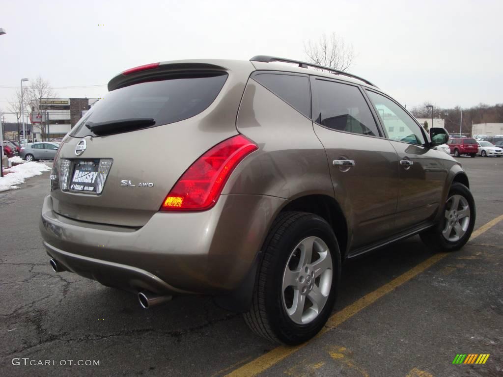 2004 Murano SL AWD - Polished Pewter Metallic / Charcoal photo #10