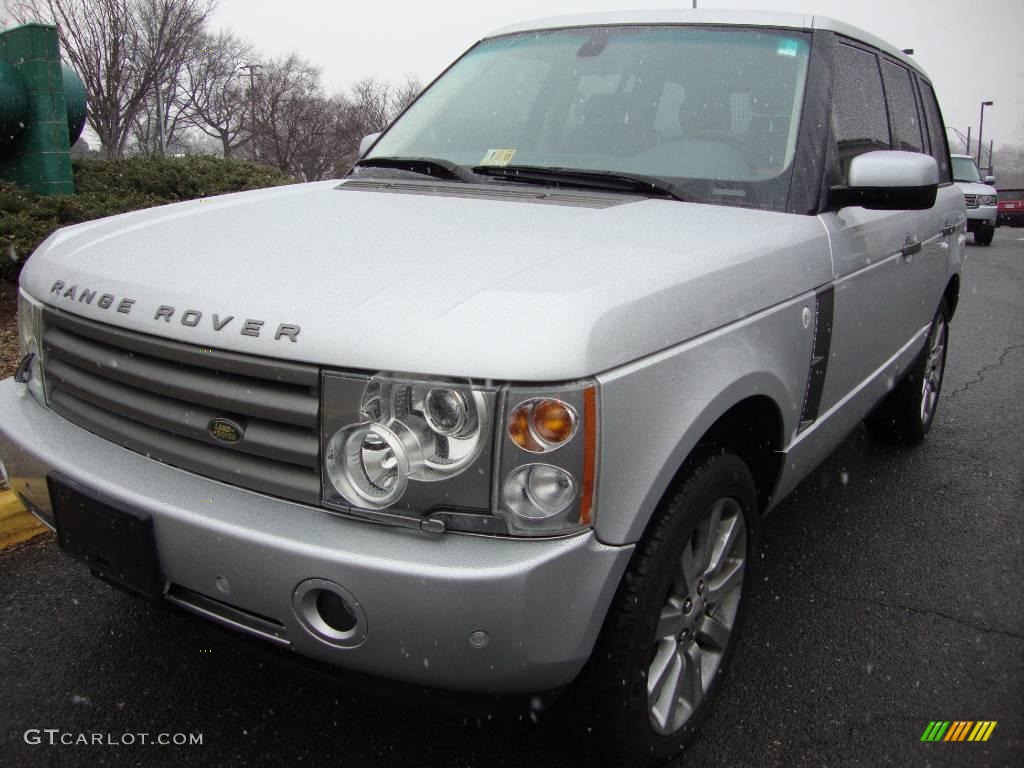 2005 Range Rover HSE - Zambezi Silver Metallic / Navy/Parchment photo #1