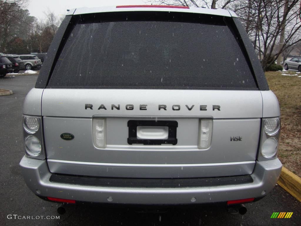 2005 Range Rover HSE - Zambezi Silver Metallic / Navy/Parchment photo #4