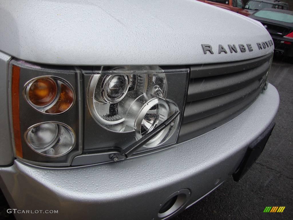 2005 Range Rover HSE - Zambezi Silver Metallic / Navy/Parchment photo #7