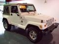 2002 Stone White Jeep Wrangler Sahara 4x4  photo #1